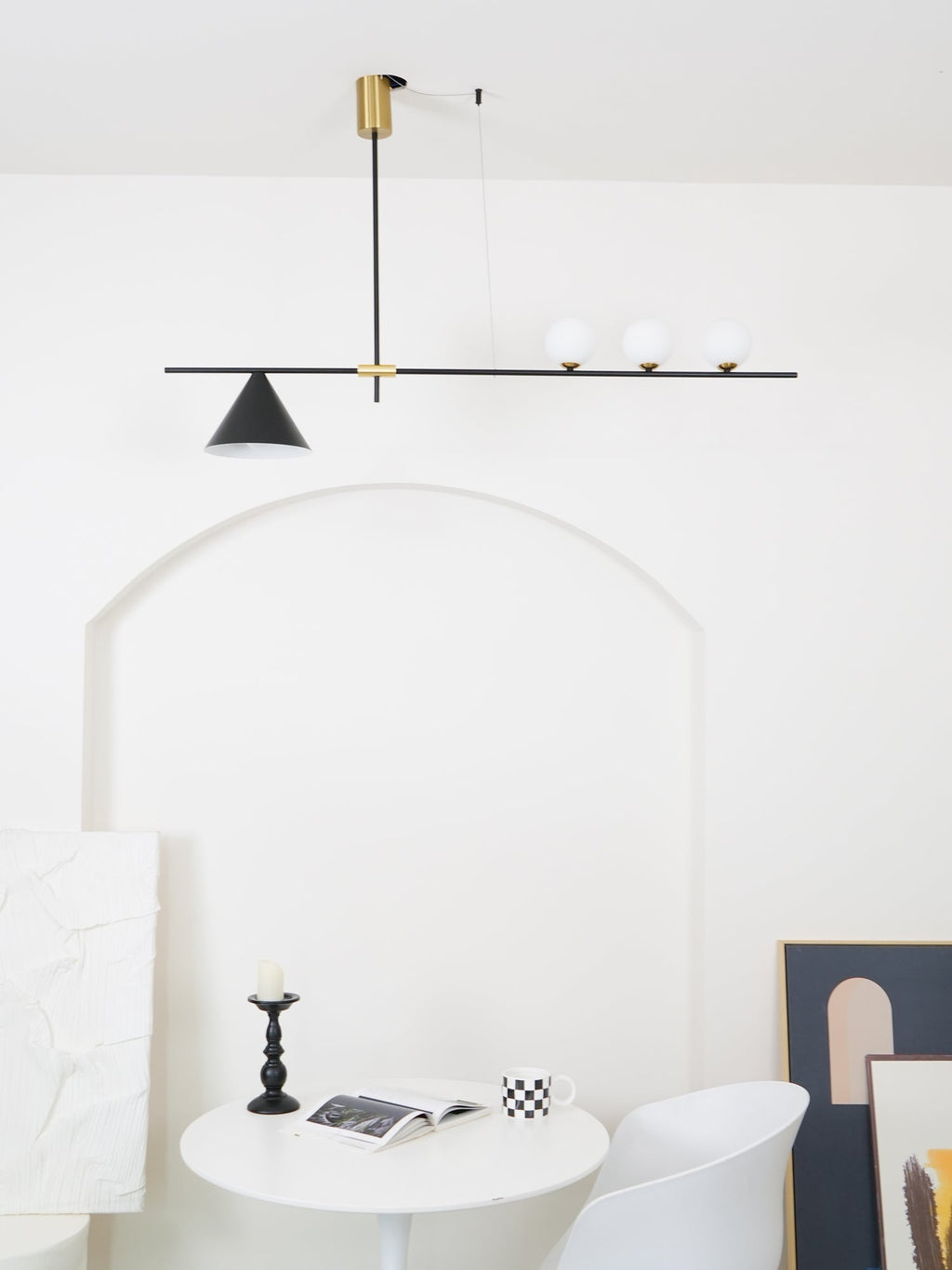 Baldeneth Glass Pendant Light-Moonnatur
