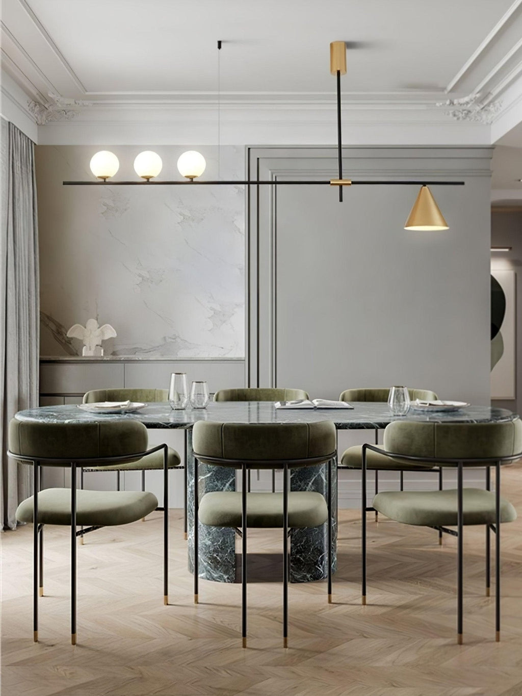 Baldeneth Glass Pendant Light-Moonnatur