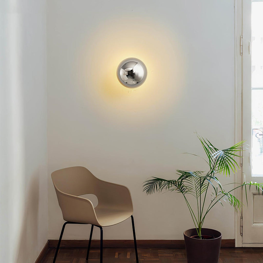 Jyvella Metal Wall Light-Moonnatur