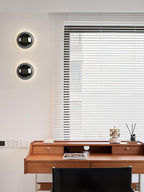 Jyvella Metal Wall Light-Moonnatur