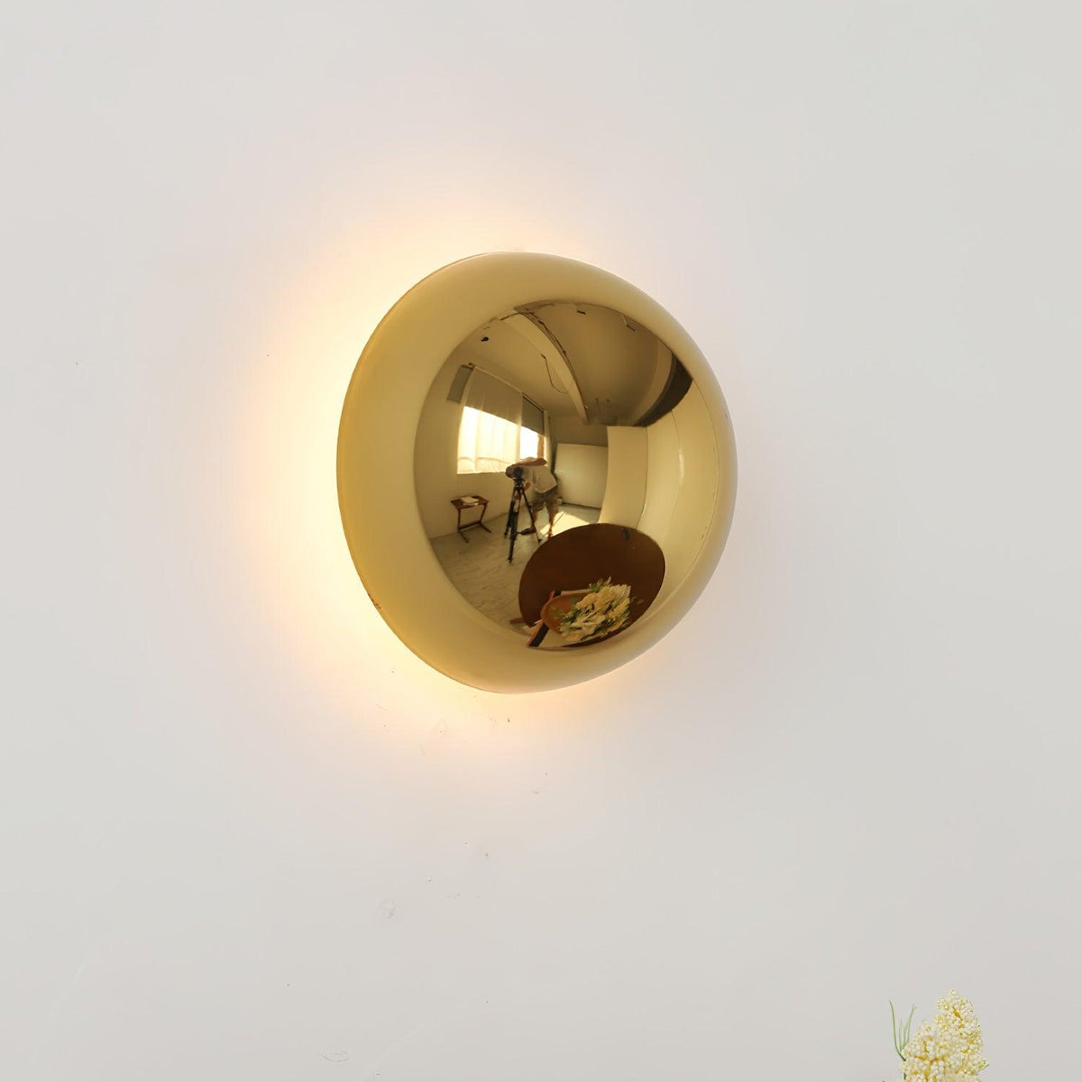 Jyvella Metal Wall Light-Moonnatur