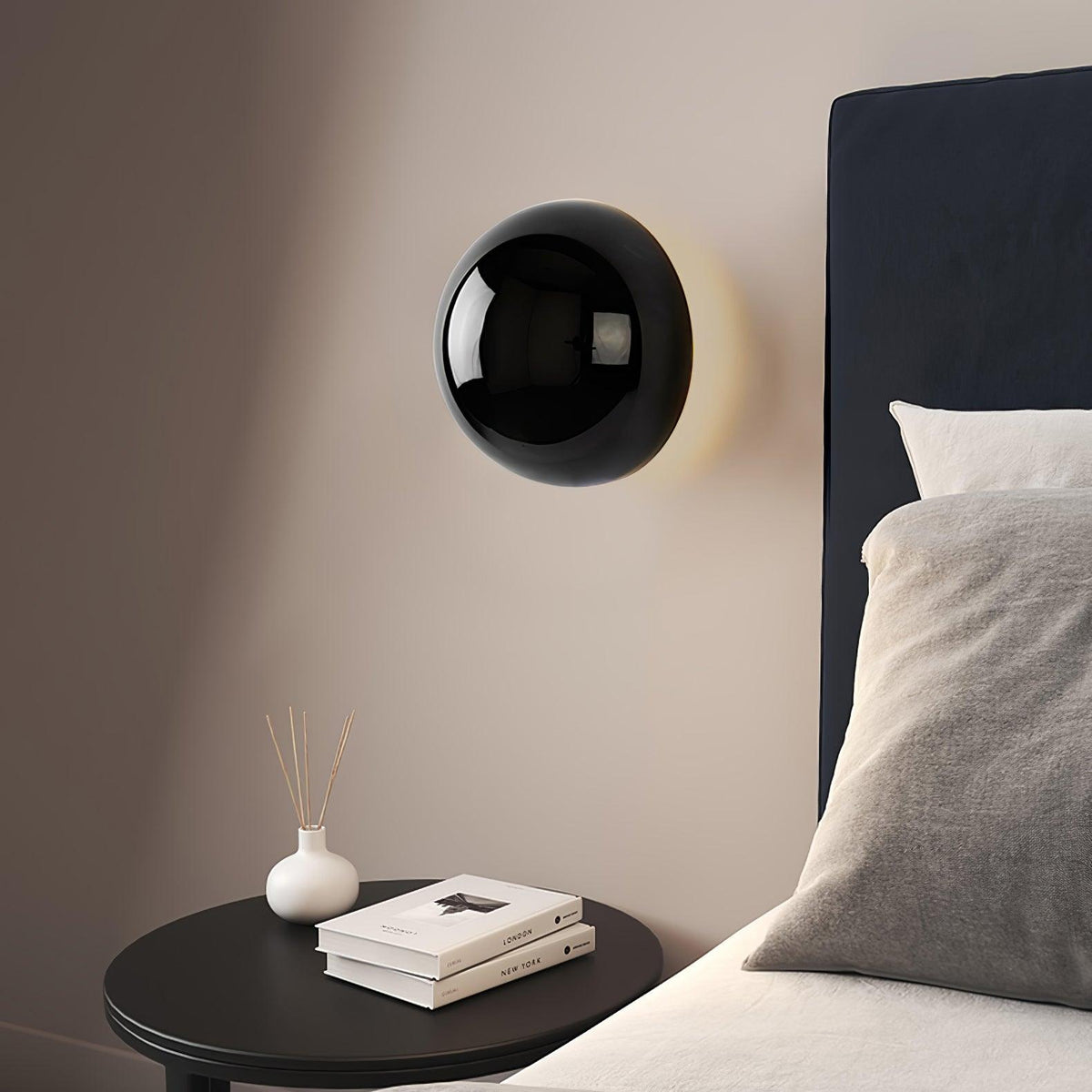 Jyvella Metal Wall Light-Moonnatur