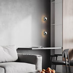 Jyvella Metal Wall Light-Moonnatur