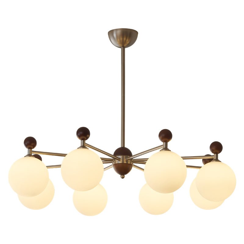 Ulenlyn Glass Chandelier-Moonnatur