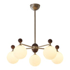 Ulenlyn Glass Chandelier-Moonnatur