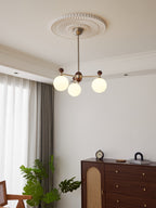 Ulenlyn Glass Chandelier-Moonnatur