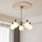 Ulenlyn Glass Chandelier-Moonnatur
