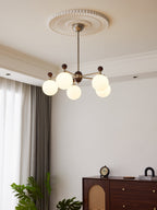 Ulenlyn Glass Chandelier-Moonnatur