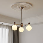 Ulenlyn Glass Chandelier-Moonnatur