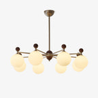 Ulenlyn Glass Chandelier-Moonnatur