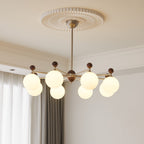 Ulenlyn Glass Chandelier-Moonnatur