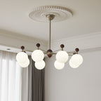 Ulenlyn Glass Chandelier-Moonnatur