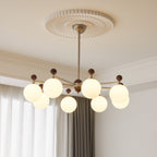 Ulenlyn Glass Chandelier-Moonnatur