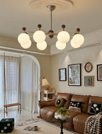 Ulenlyn Glass Chandelier-Moonnatur