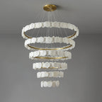 Jardenhaven Alabaster Chandelier-Moonnatur