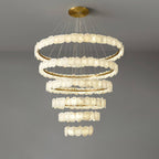 Jardenhaven Alabaster Chandelier-Moonnatur