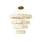 Jardenhaven Alabaster Chandelier-Moonnatur