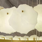 Jardenhaven Alabaster Chandelier-Moonnatur
