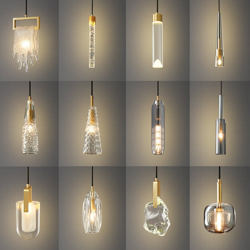 Erenera Crystal Pendant Light-Moonnatur