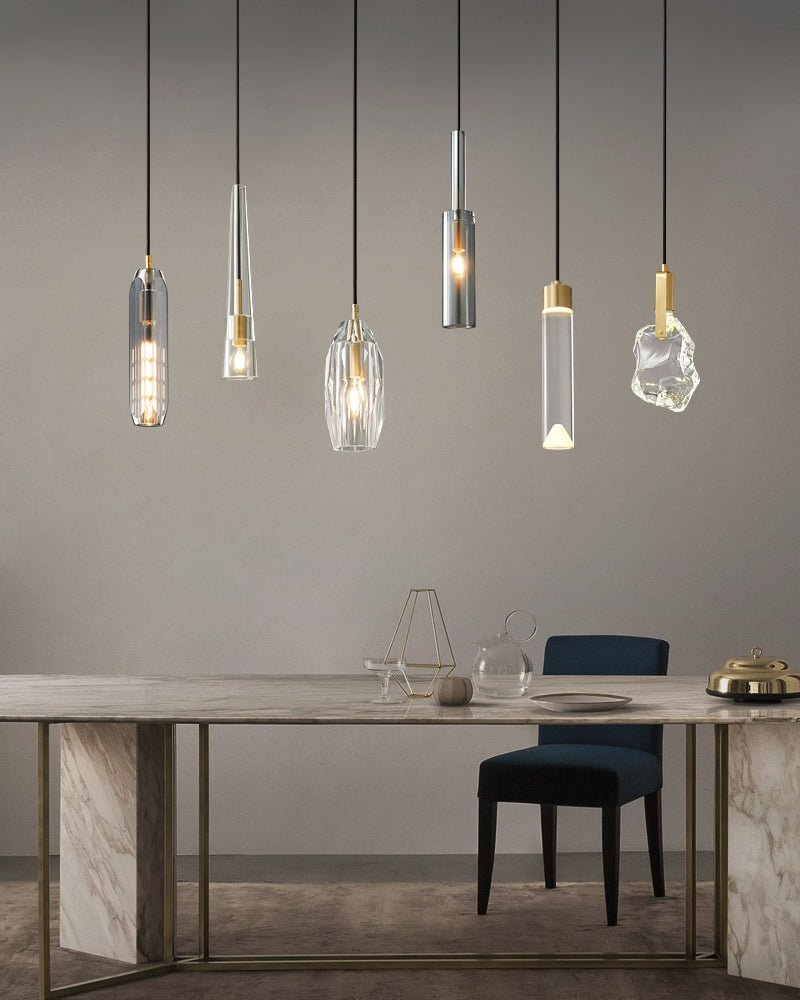 Erenera Crystal Pendant Light-Moonnatur