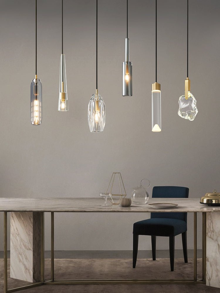Erenera Crystal Pendant Light-Moonnatur