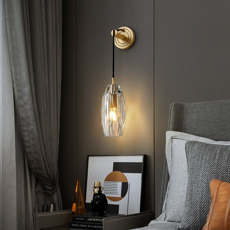 Sonelle Crystal Wall Lamp-Moonnatur