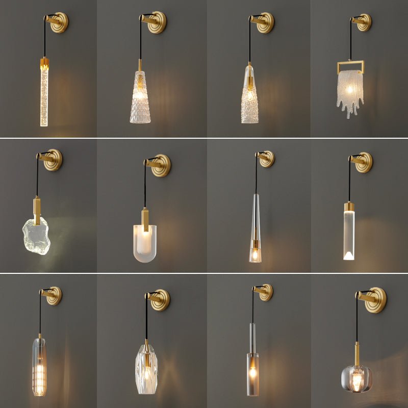 Sonelle Crystal Wall Lamp-Moonnatur