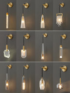 Sonelle Crystal Wall Lamp-Moonnatur