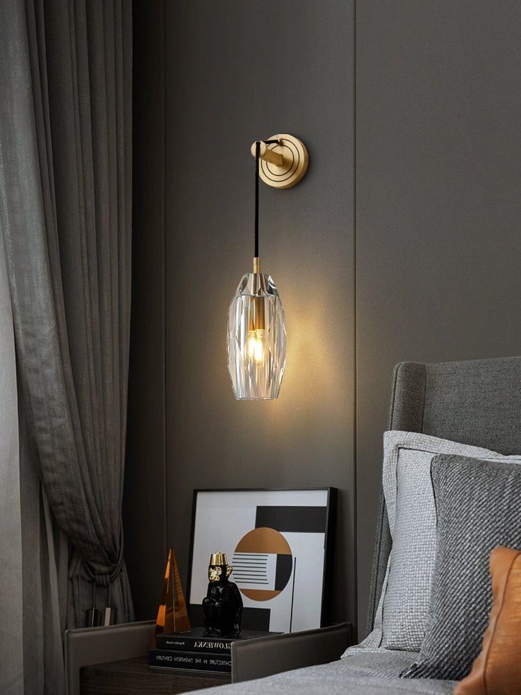 Sonelle Crystal Wall Lamp-Moonnatur