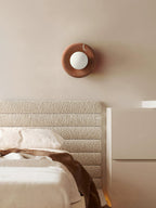 Elseneth Travertine Wall Light-Moonnatur