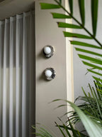 Elseneth Travertine Wall Light-Moonnatur