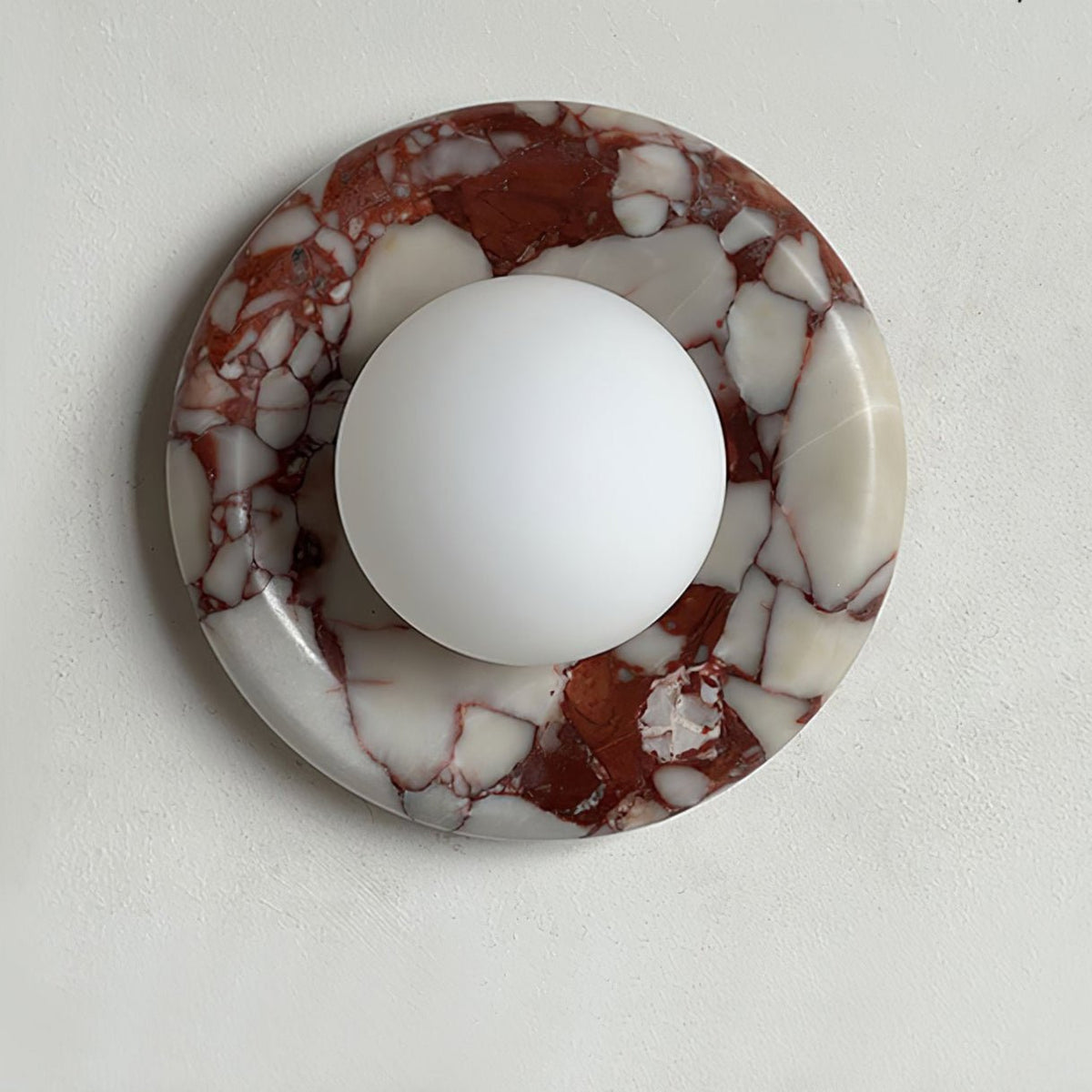 Elseneth Travertine Wall Light-Moonnatur