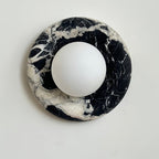 Elseneth Travertine Wall Light-Moonnatur