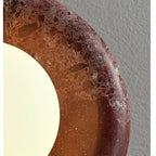 Elseneth Travertine Wall Light-Moonnatur