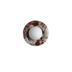 Elseneth Travertine Wall Light-Moonnatur