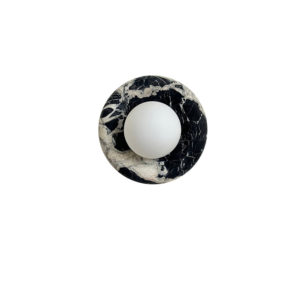 Elseneth Travertine Wall Light-Moonnatur