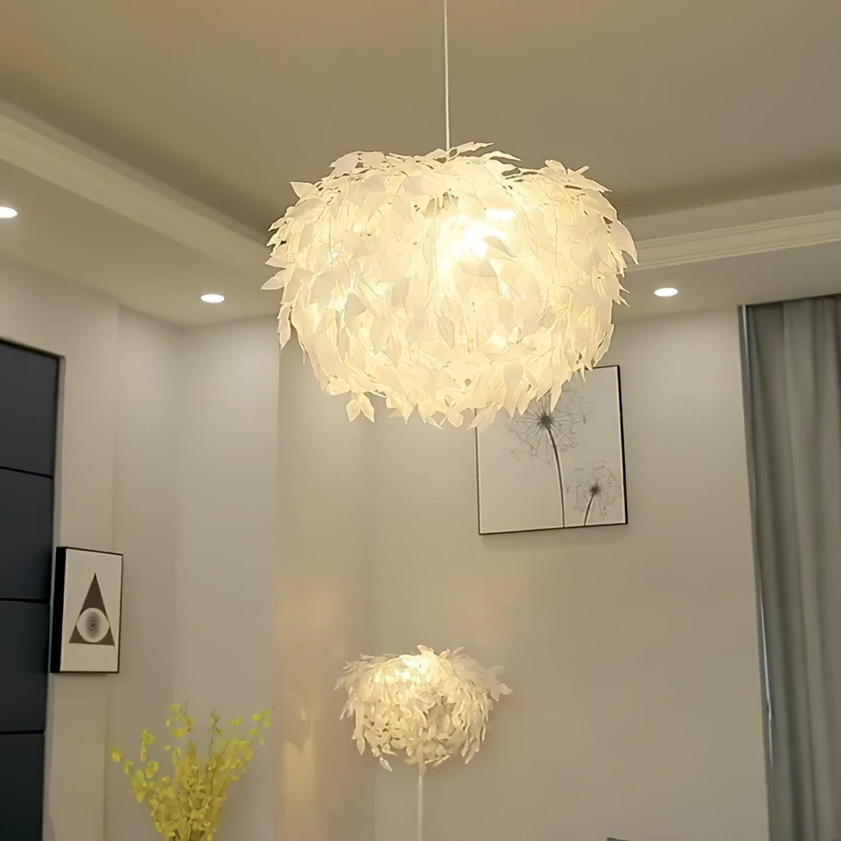 Idrisune Fabric Pendant Light-Moonnatur