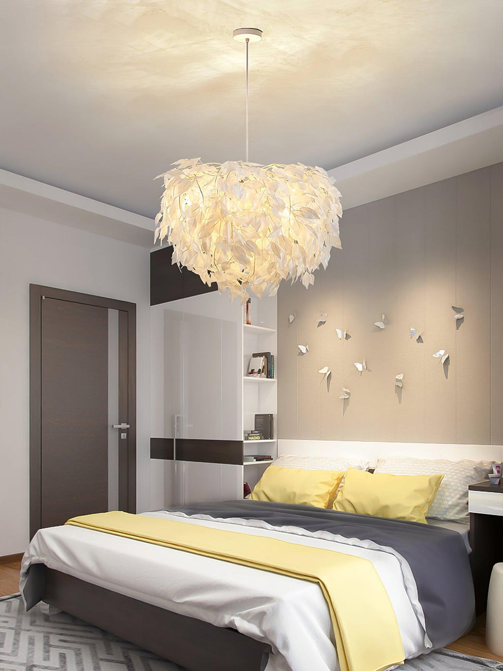Idrisune Fabric Pendant Light-Moonnatur