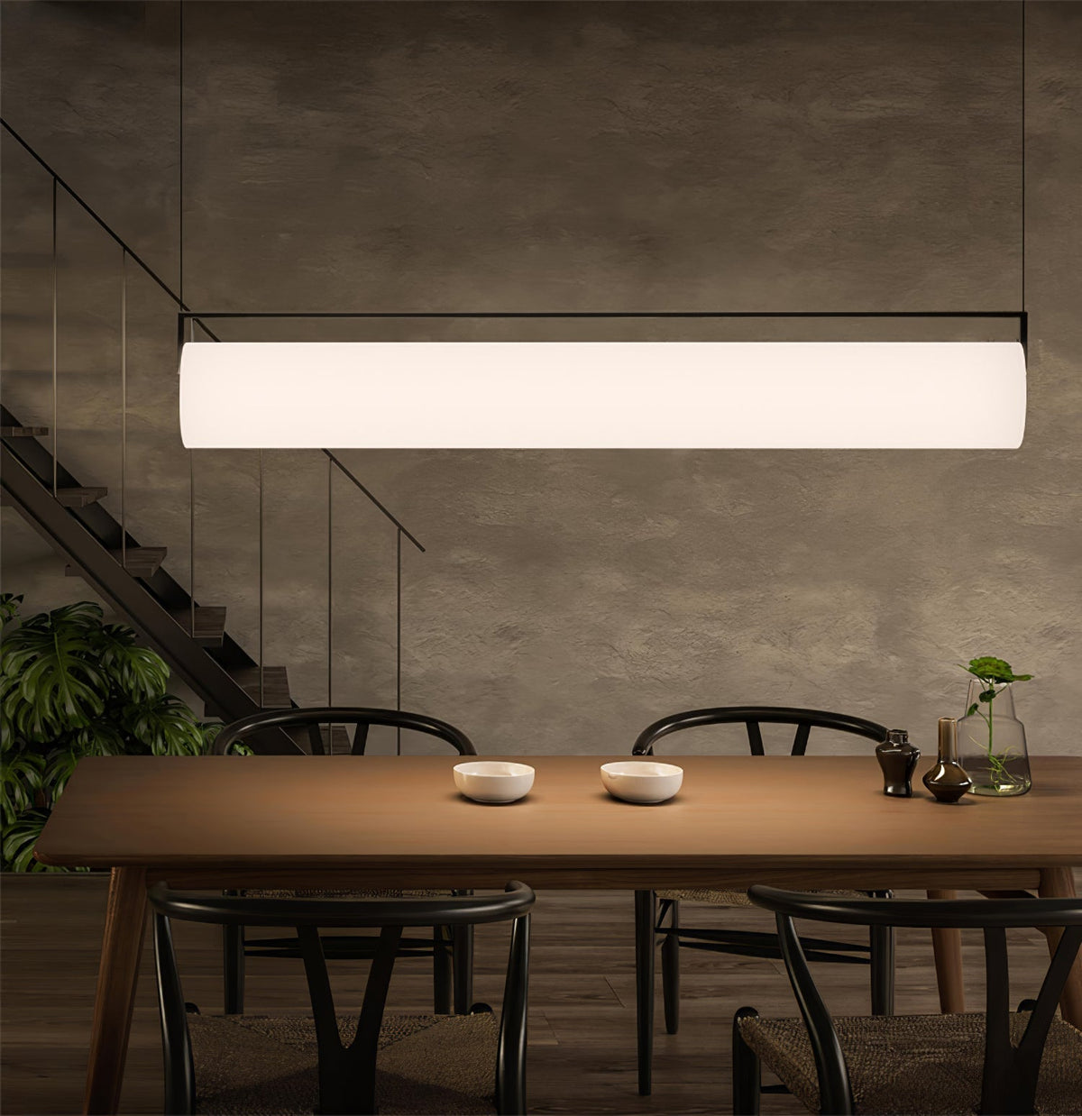 Oakenash Acrylic Pendant Light-Moonnatur