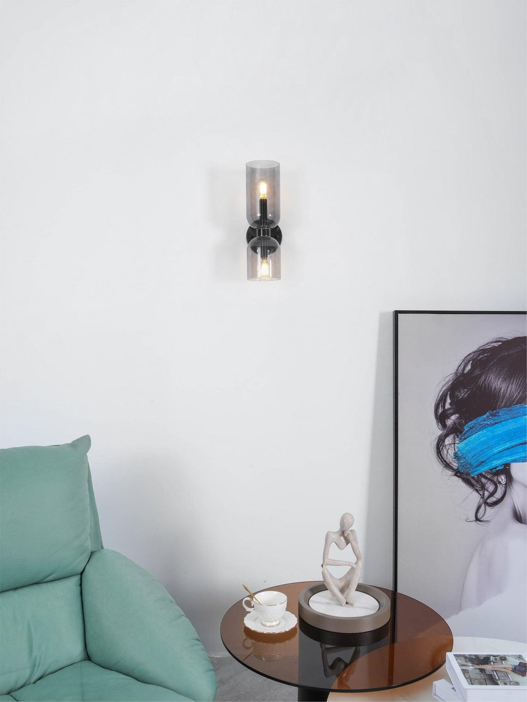 Lemoria Glass Wall Light-Moonnatur
