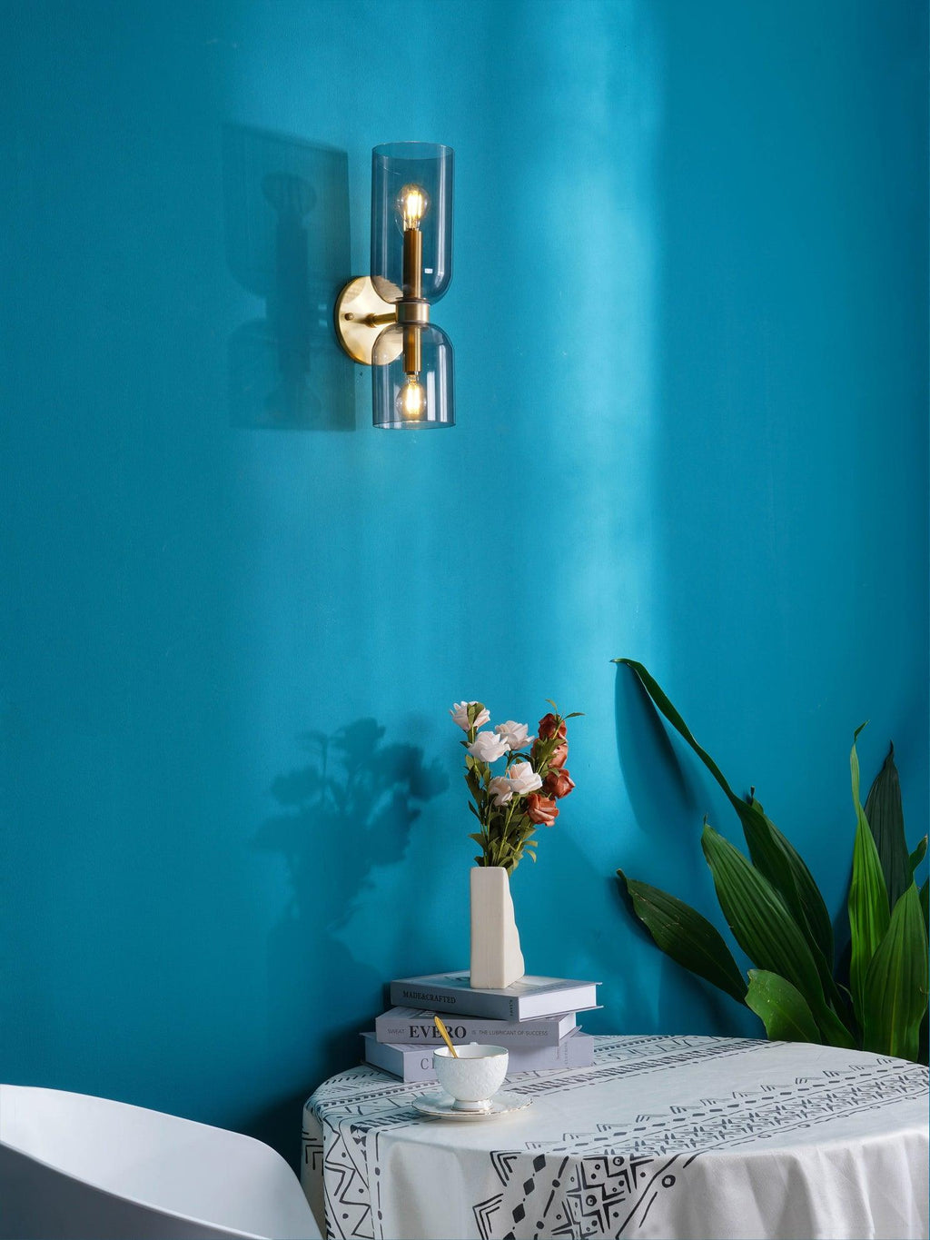 Lemoria Glass Wall Light-Moonnatur