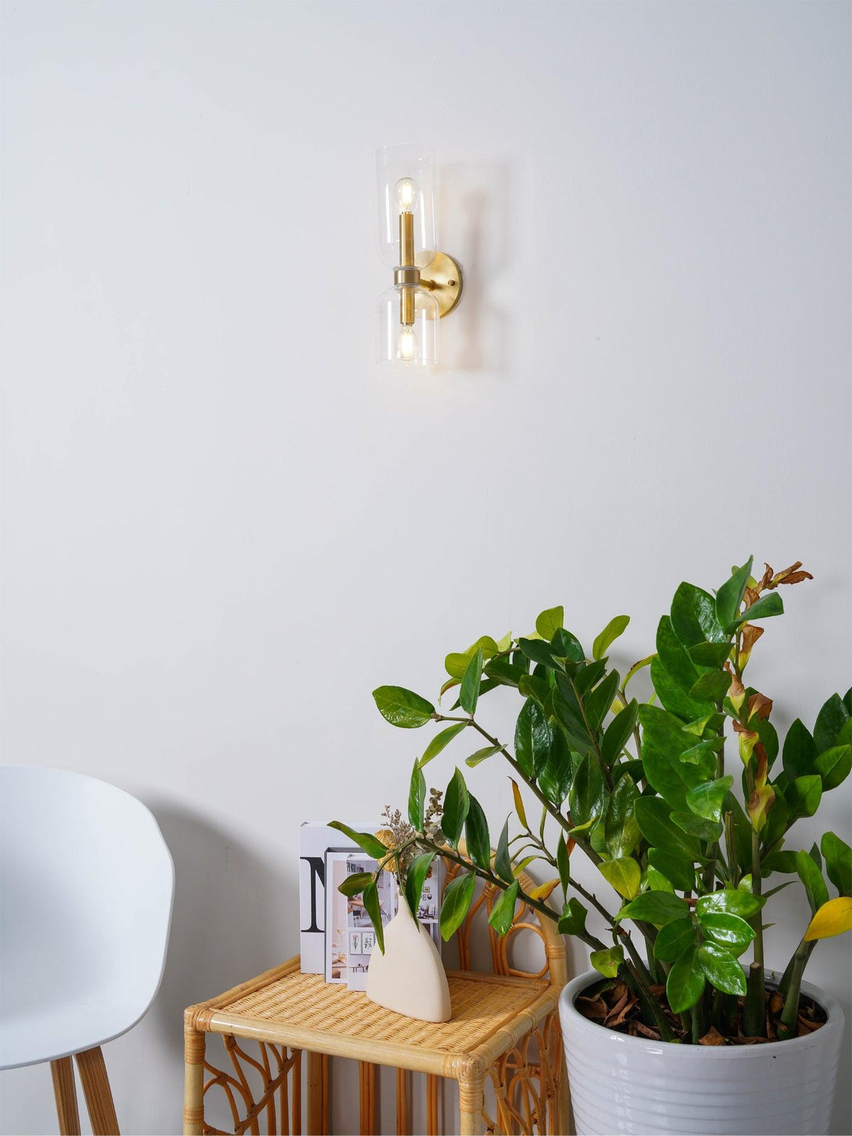 Lemoria Glass Wall Light-Moonnatur