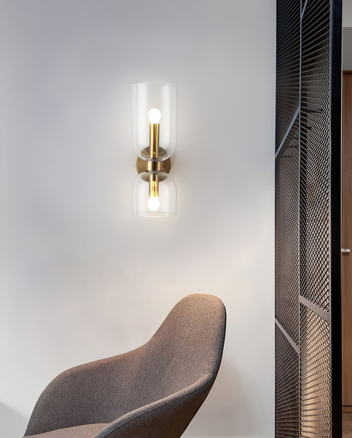 Lemoria Glass Wall Light-Moonnatur