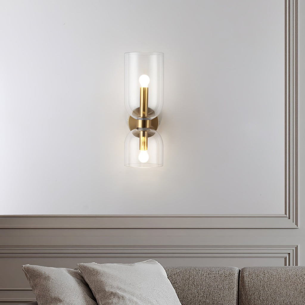 Lemoria Glass Wall Light-Moonnatur