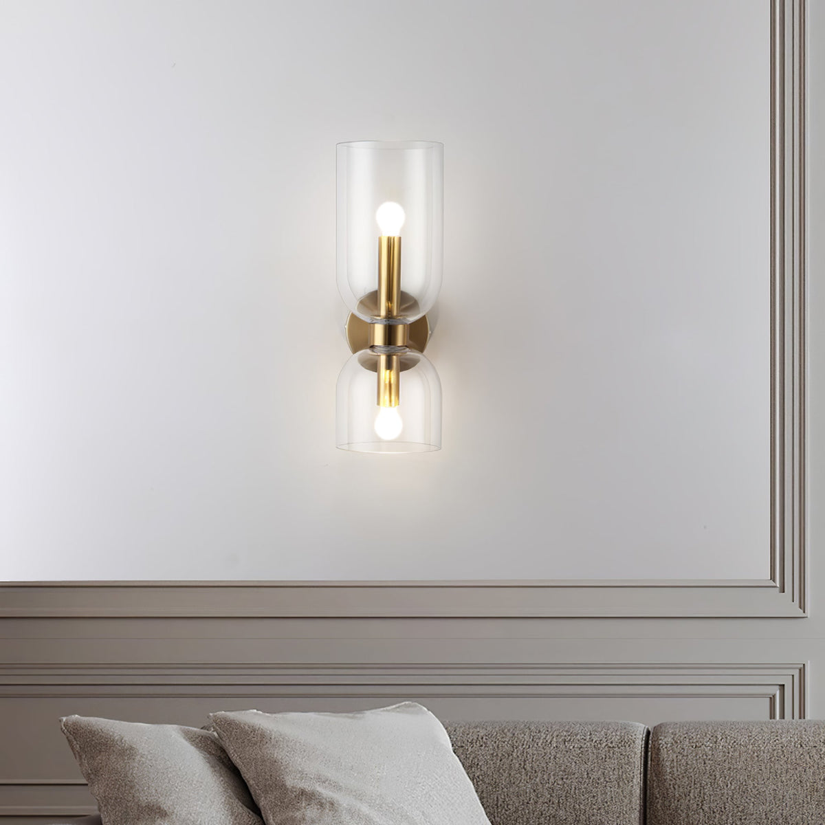 Lemoria Glass Wall Light-Moonnatur