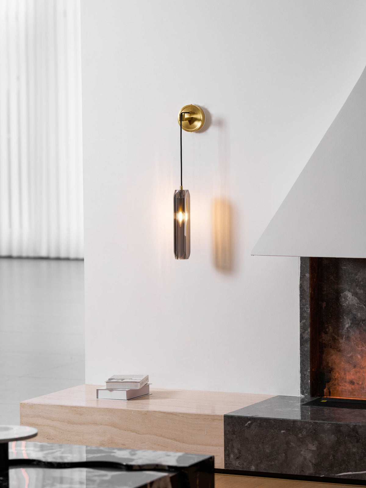 Sonelle Crystal Wall Lamp-Moonnatur