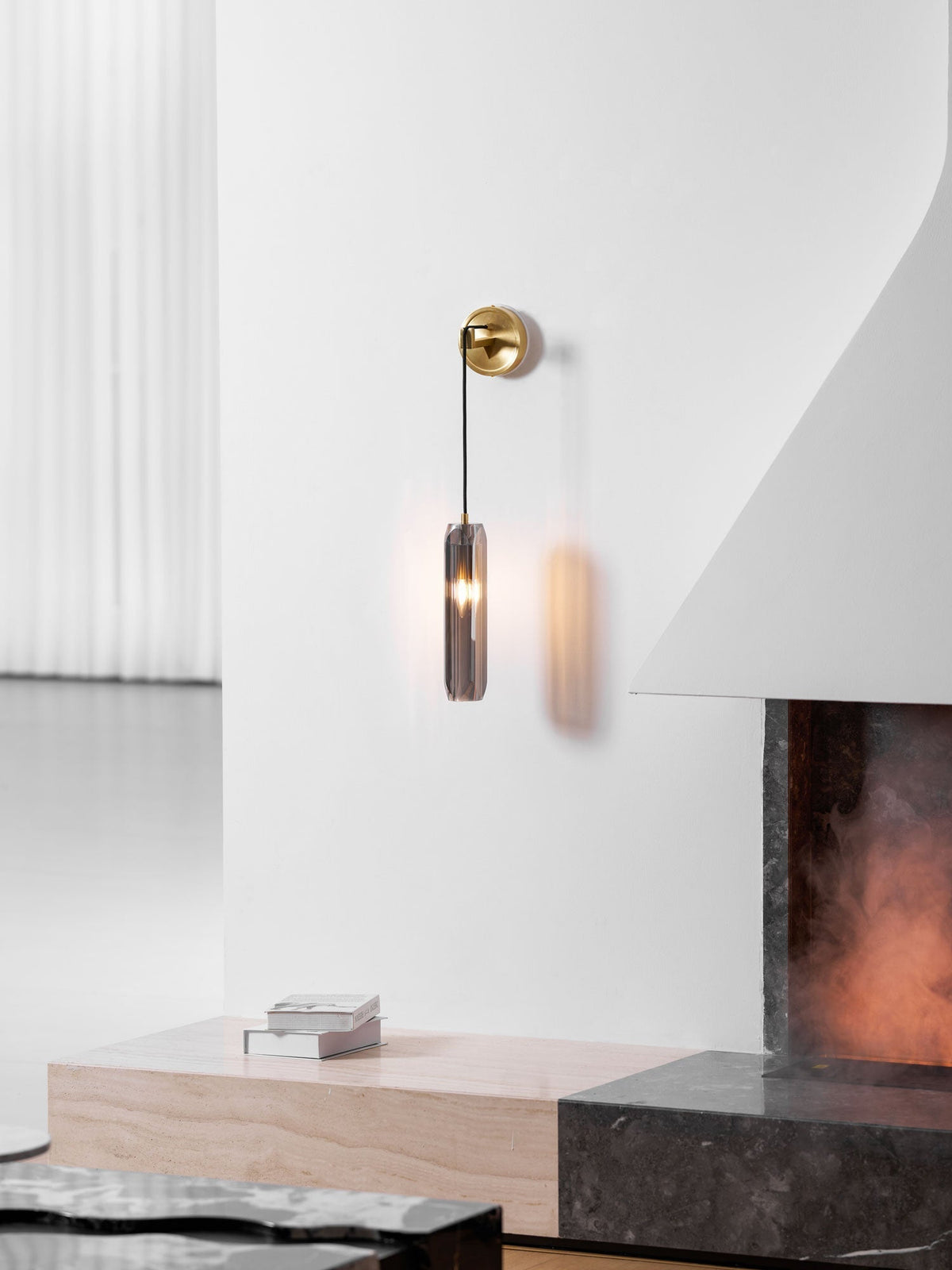 Sonelle Crystal Wall Lamp-Moonnatur