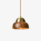 Hazelelle Wood Pendant Light-Moonnatur