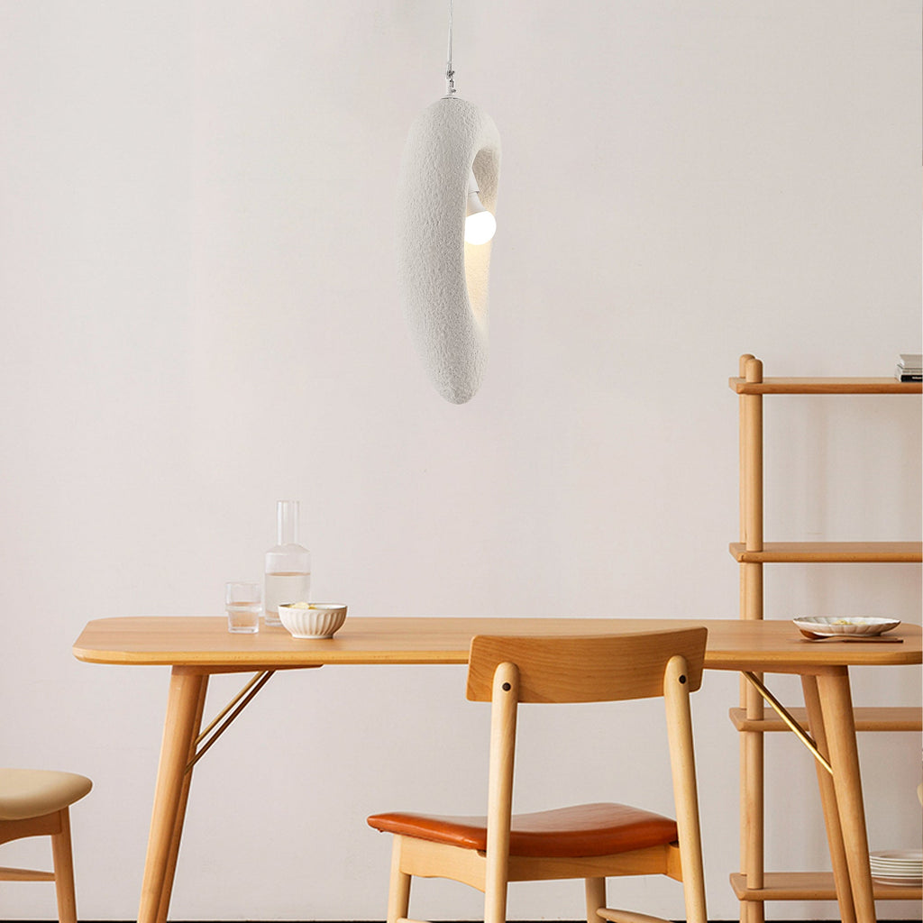 Avenara Resin Pendant Light-Moonnatur