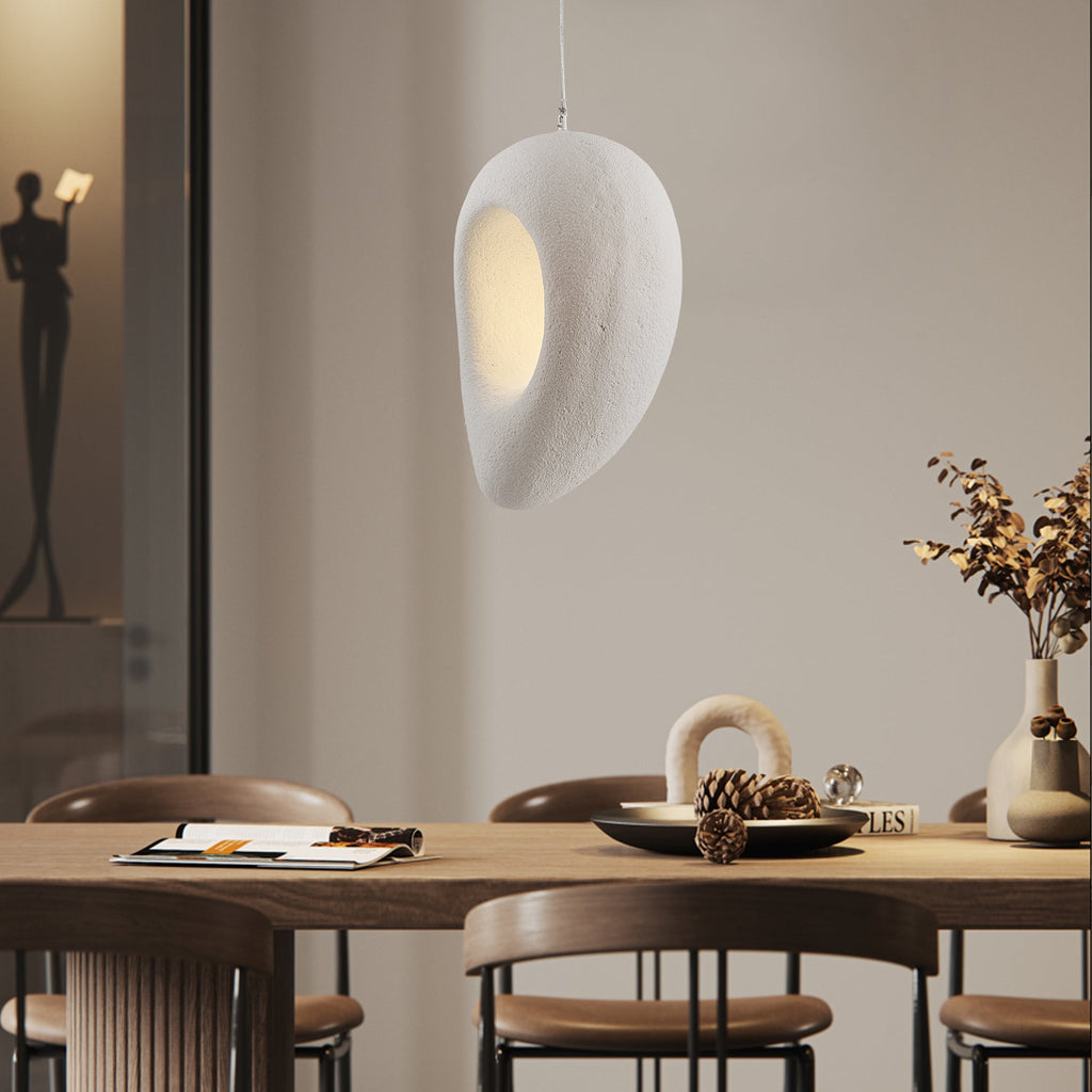 Avenara Resin Pendant Light-Moonnatur